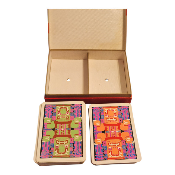 Heraclio Fournier Arts of Pre-Columbian America Playing Cards Spain‎ - Picture 3 of 3